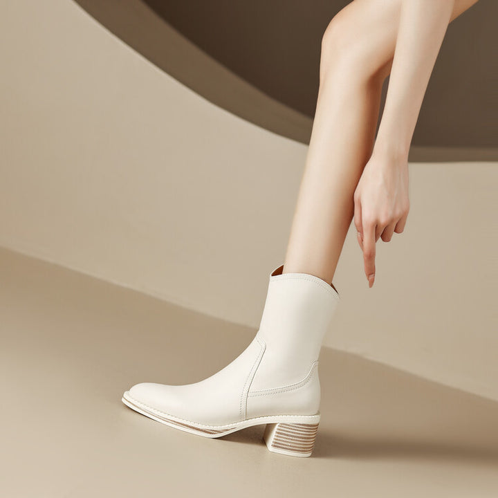 Marcie Genuine Leather Boots