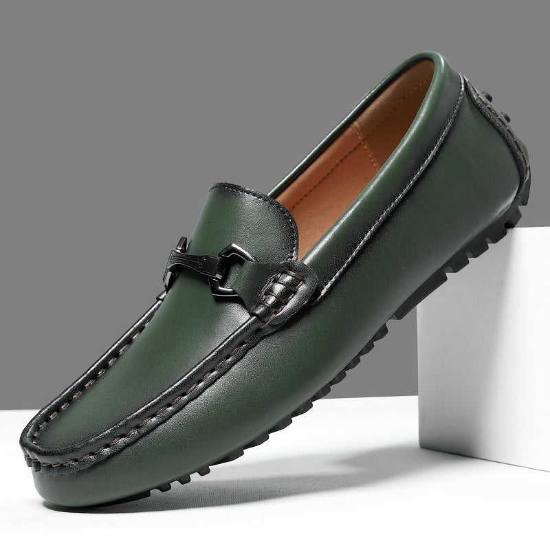Helvo Genuine Leather Moccasin Loafers