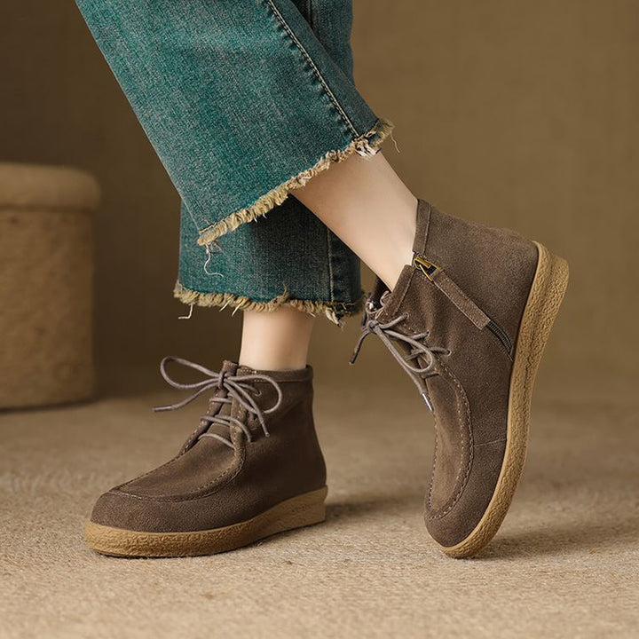 Silken Genuine Suede Boots