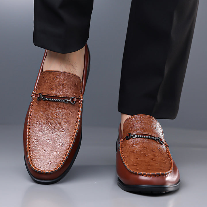 Velto Cowhide Leather Bit Loafers