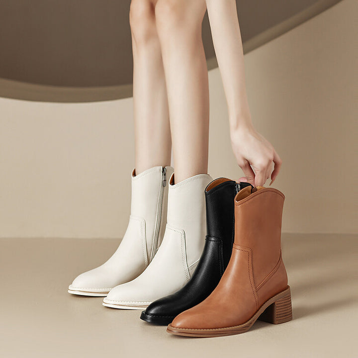 Marcie Genuine Leather Boots