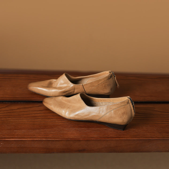 Halen Genuine Leather Pumps