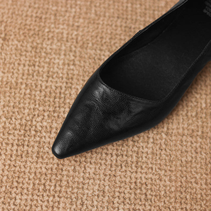 Brisa Genuine Leather Pumps