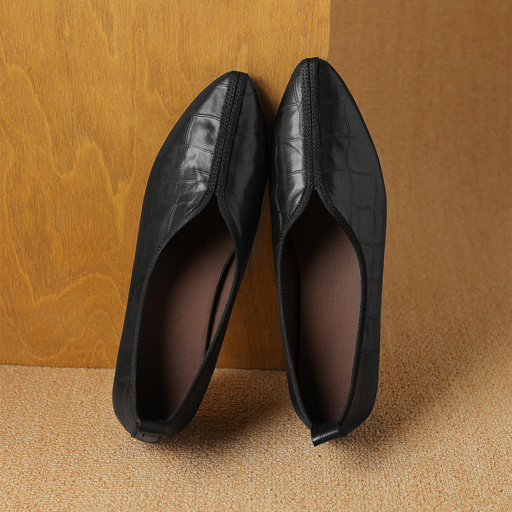 Lacey Genuine Leather Pumps