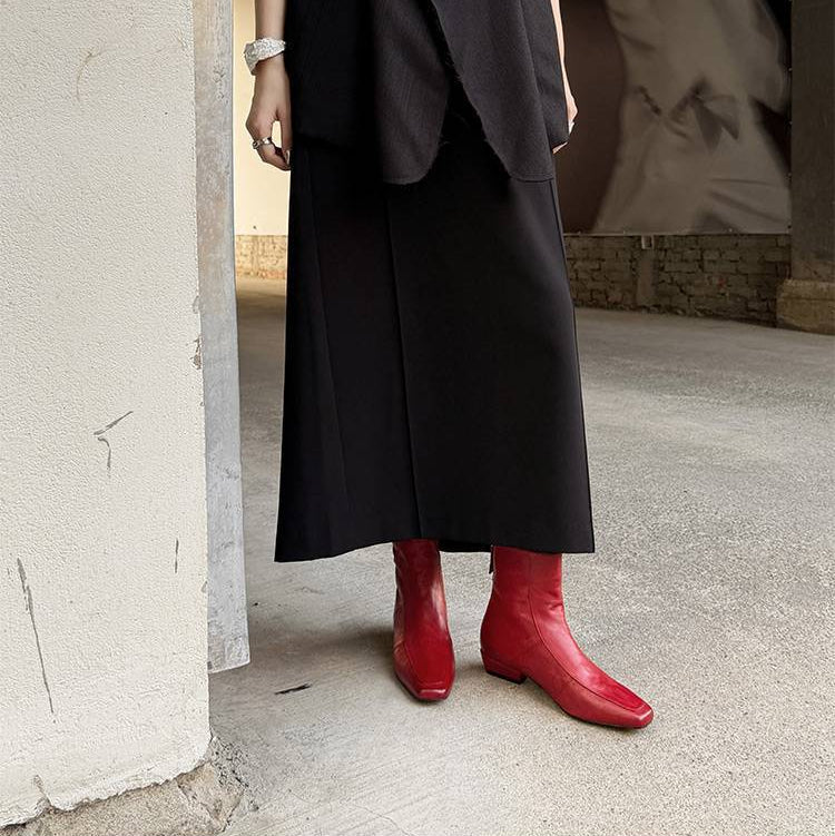 Grena Genuine Leather Boots