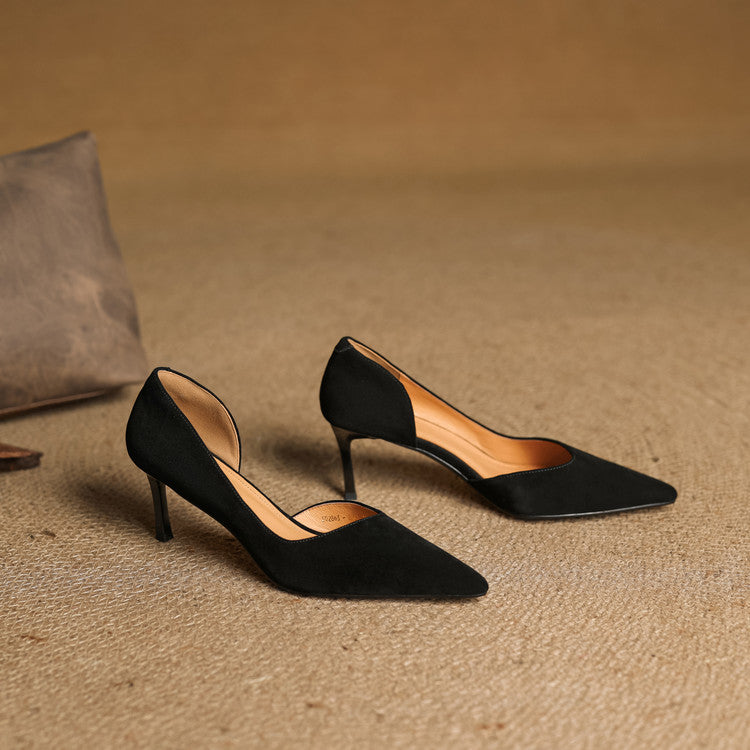 Avella Genuine Leather Heels