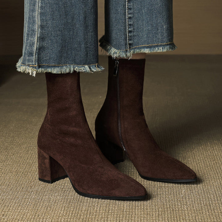 Riva Genuine Suede Boots