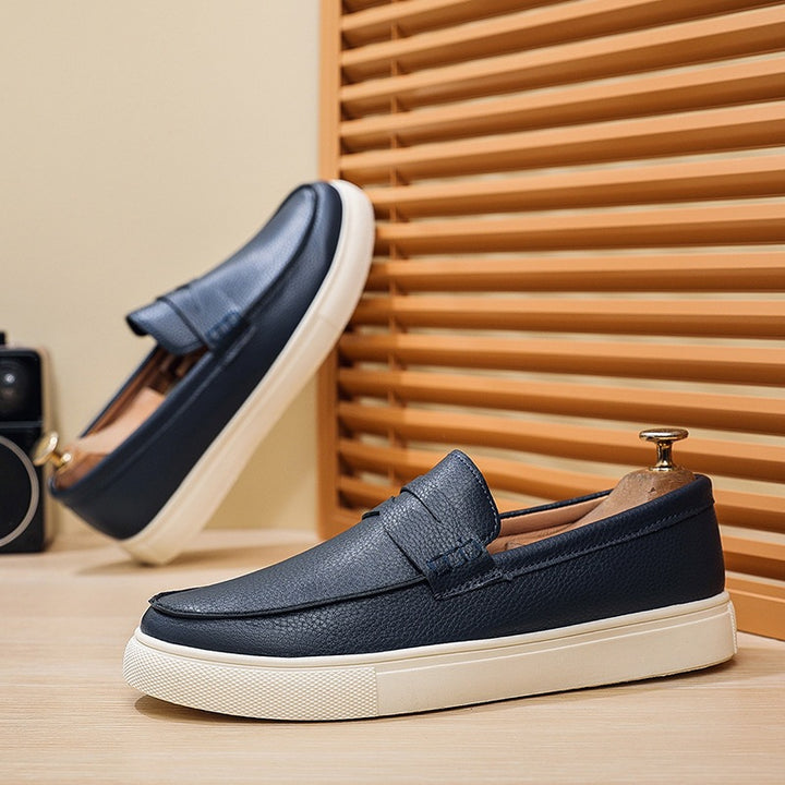Valdo Leather Penny Loafers