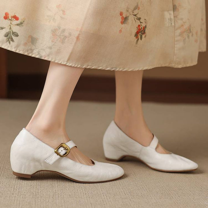 Givry Genuine Leather Heels