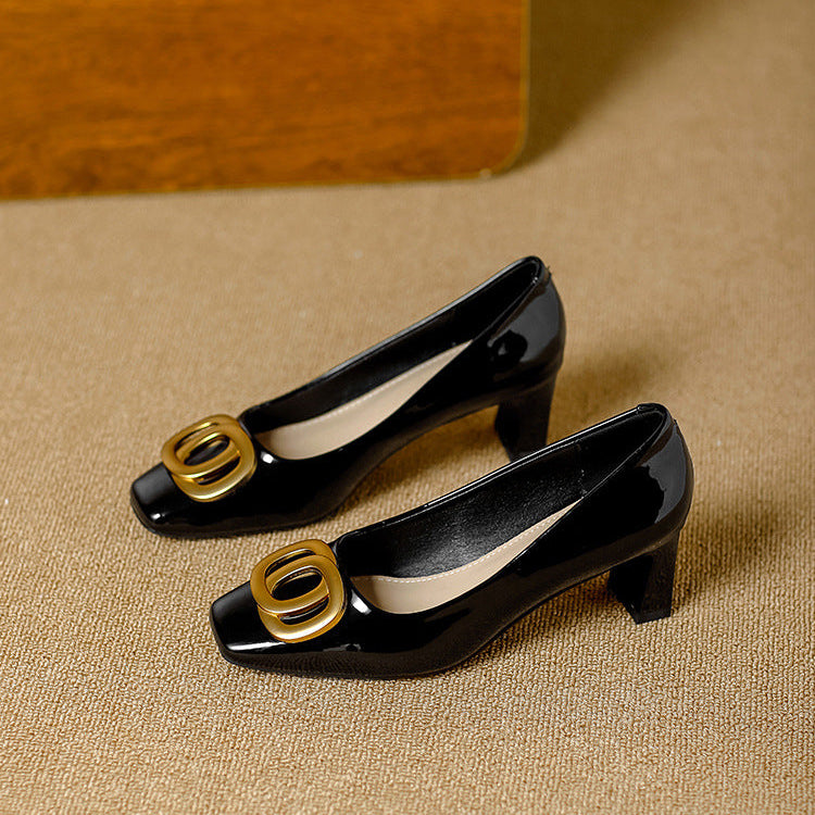 Tyra Leather Heels