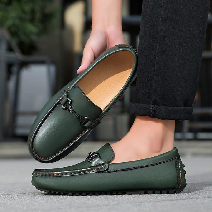 Helvo Genuine Leather Moccasin Loafers