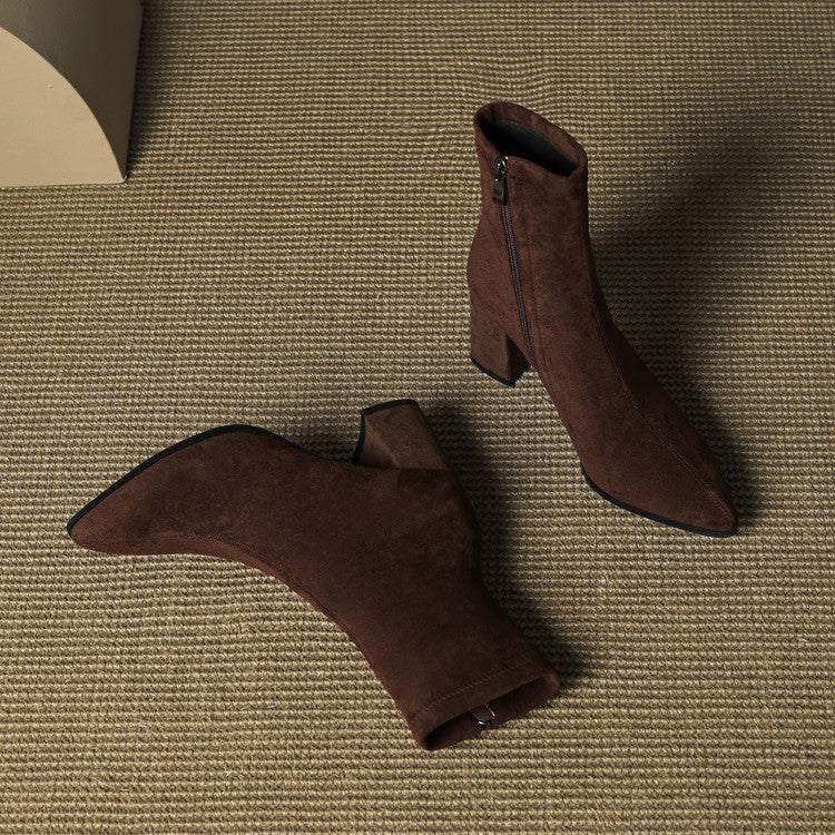 Riva Genuine Suede Boots