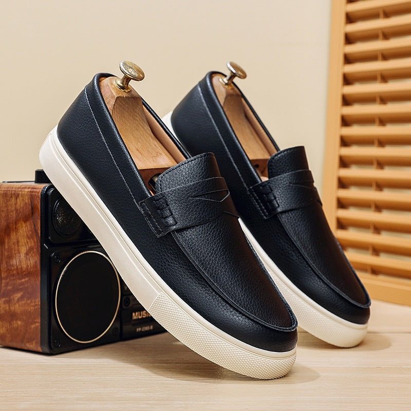 Valdo Leather Penny Loafers