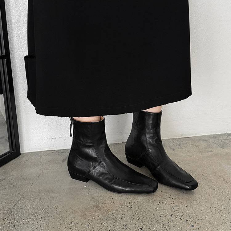 Grena Genuine Leather Boots