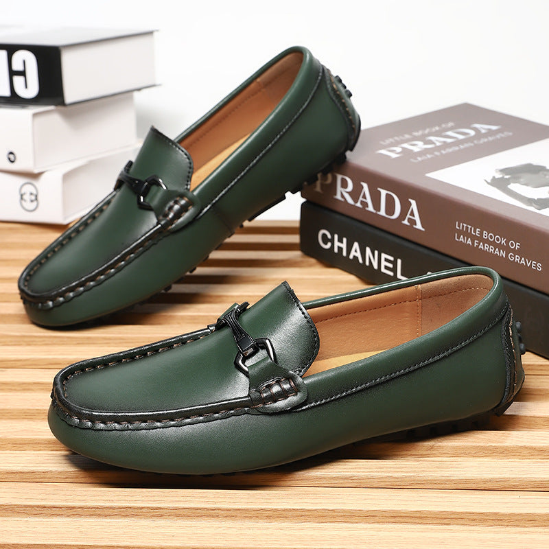Helvo Genuine Leather Moccasin Loafers