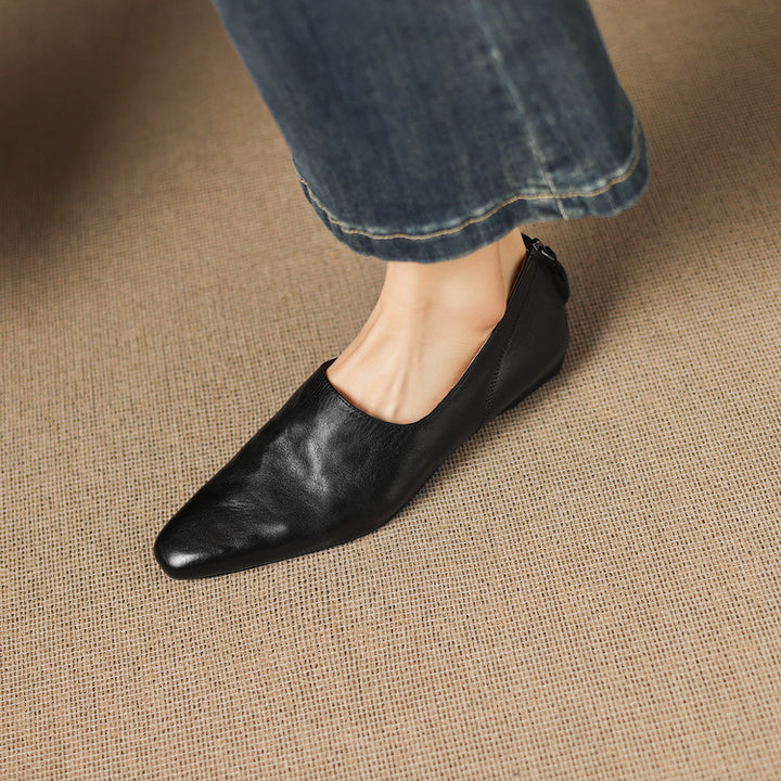 Halen Genuine Leather Pumps