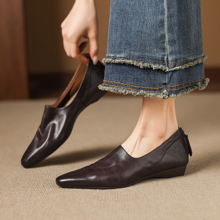 Halen Genuine Leather Pumps