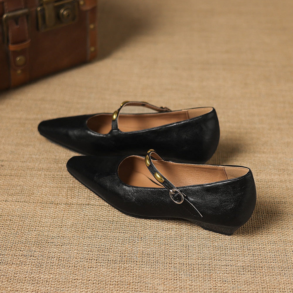 Kalie Studded Leather Pumps