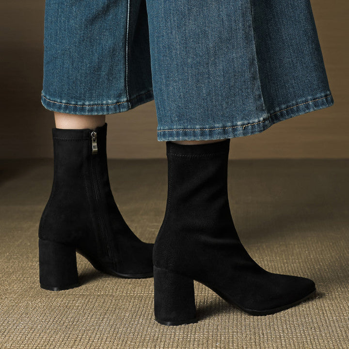 Riva Genuine Suede Boots