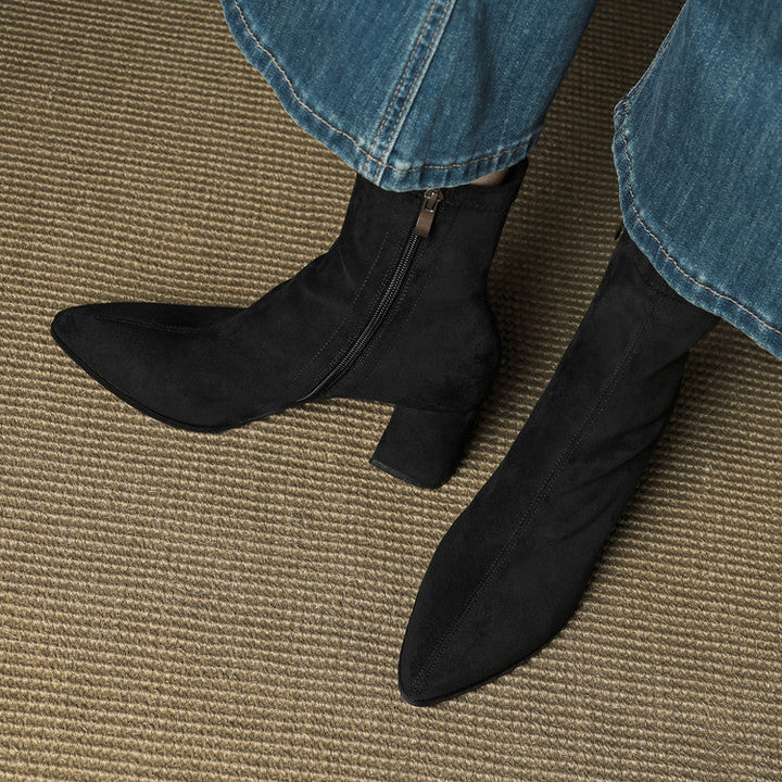 Riva Genuine Suede Boots
