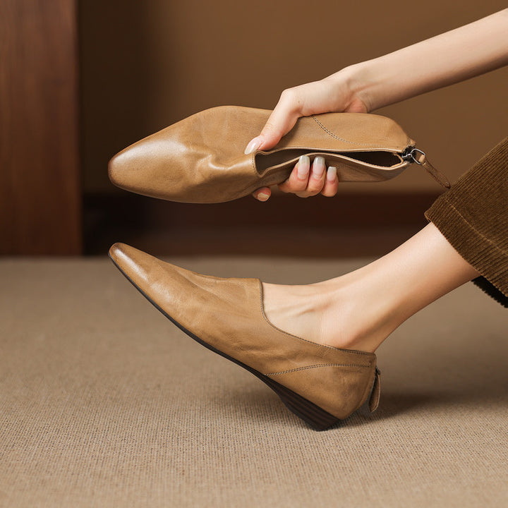 Halen Genuine Leather Pumps