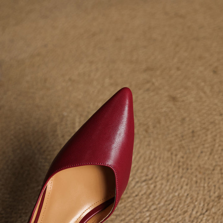 Avella Genuine Leather Heels
