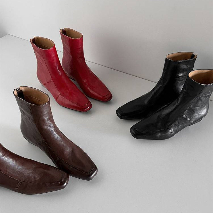 Grena Genuine Leather Boots
