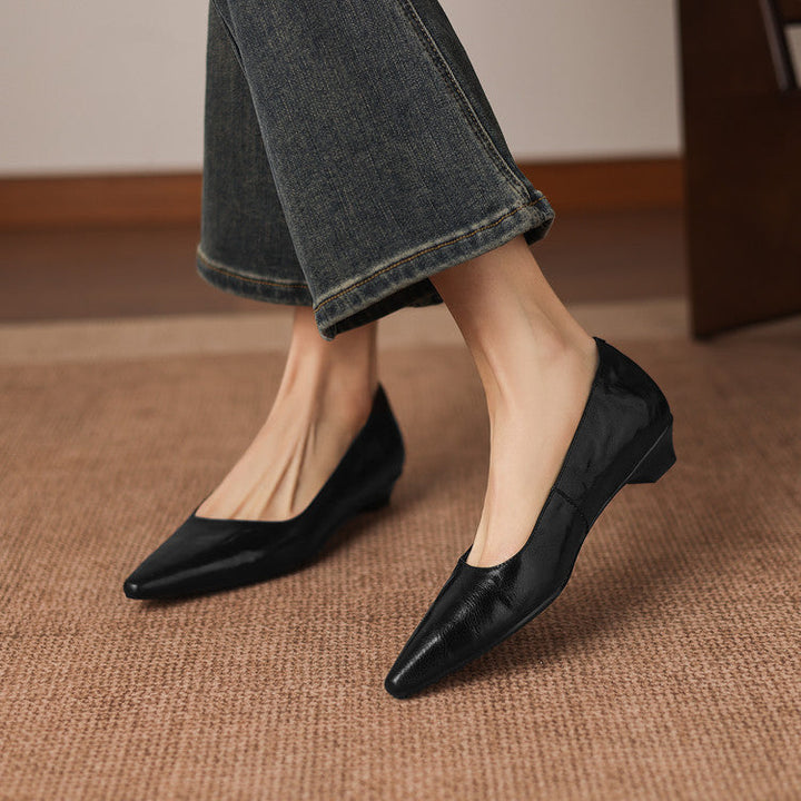 Brisa Genuine Leather Pumps