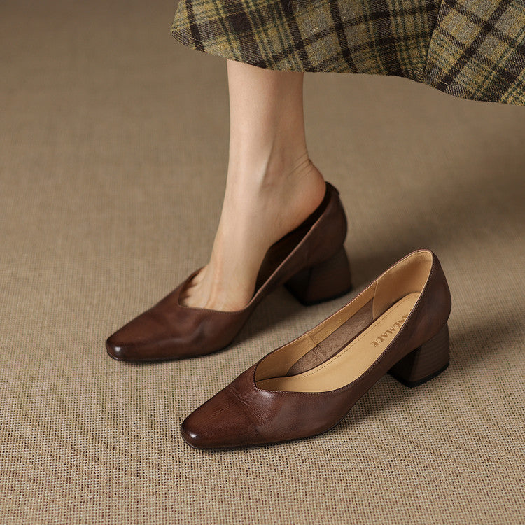 Zila Genuine Leather Heels