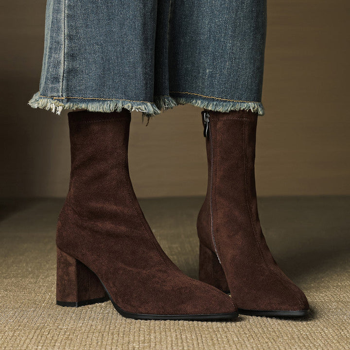 Riva Genuine Suede Boots