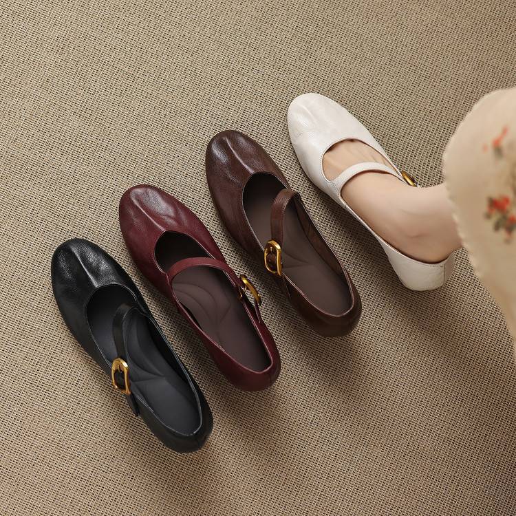 Givry Genuine Leather Heels