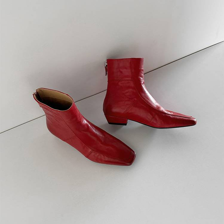 Grena Genuine Leather Boots
