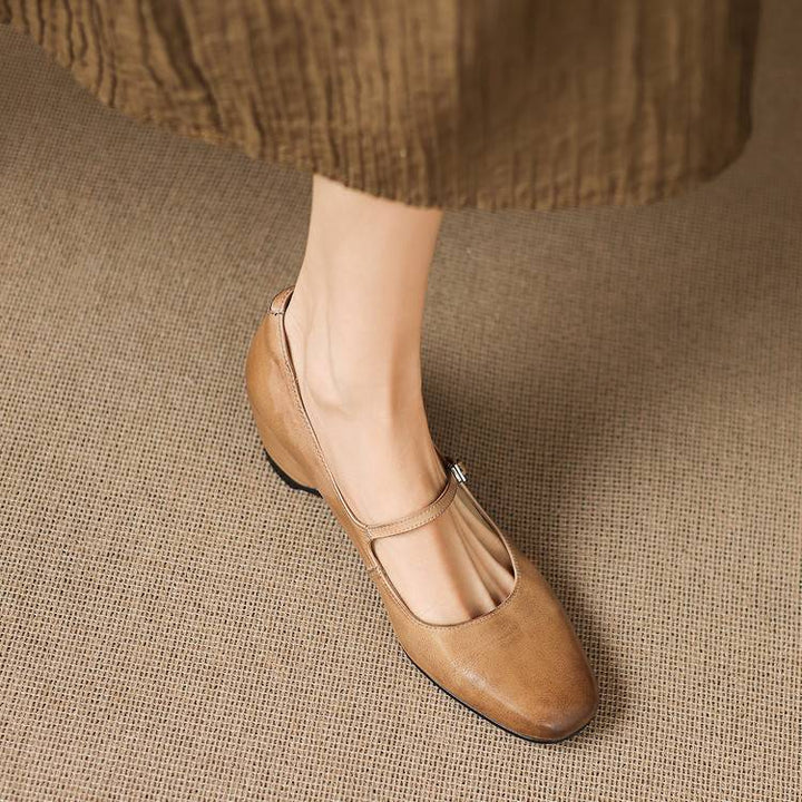 Ryla Genuine Leather Pumps