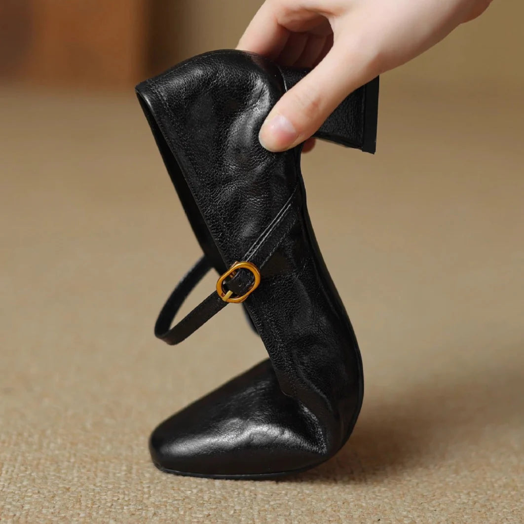 Bella Genuine Leather Heels