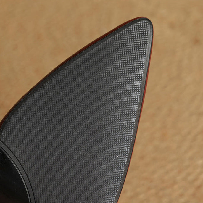 Naila Genuine Leather Heels