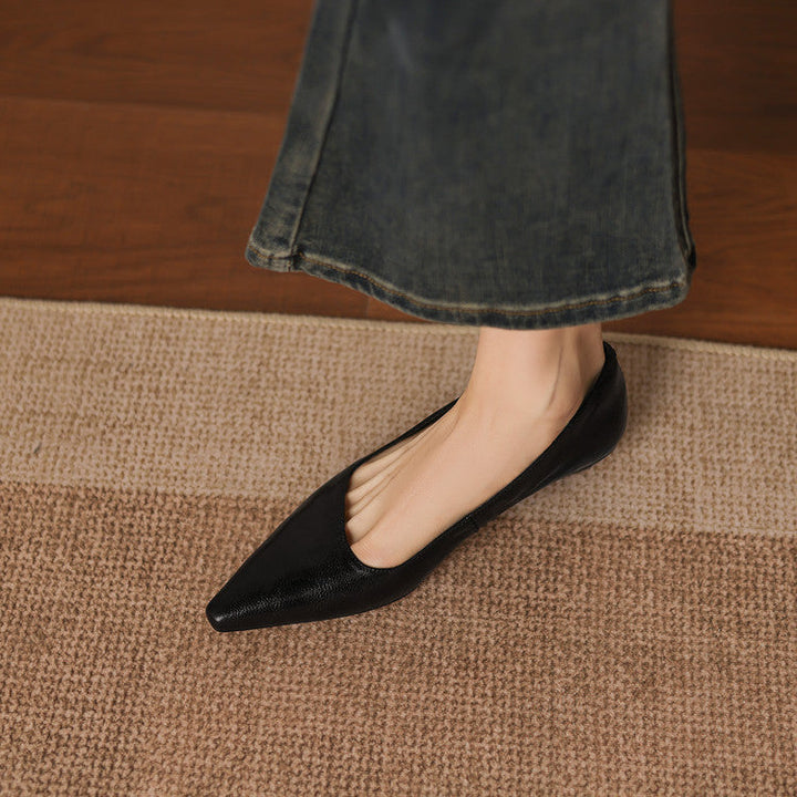Brisa Genuine Leather Pumps