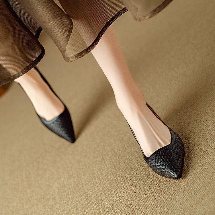 Kelra Genuine Leather Heels