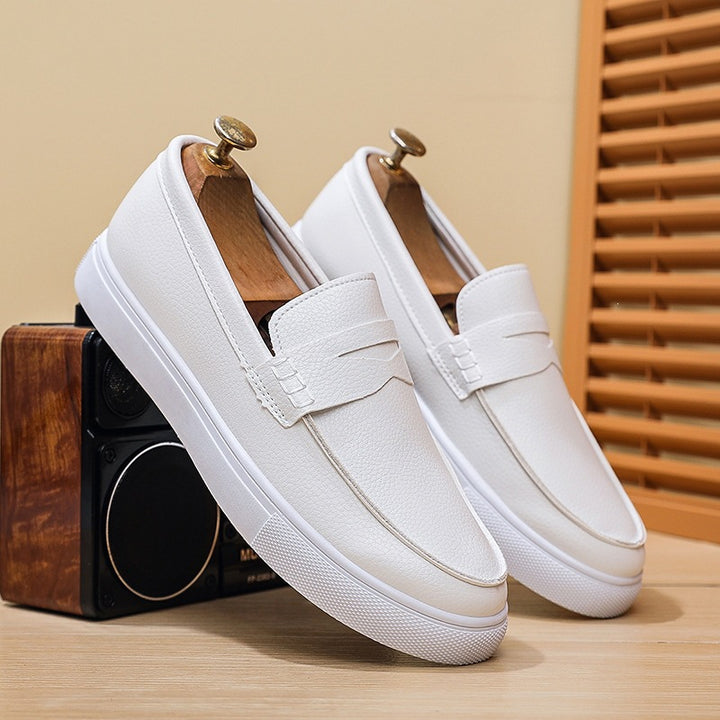 Valdo Leather Penny Loafers