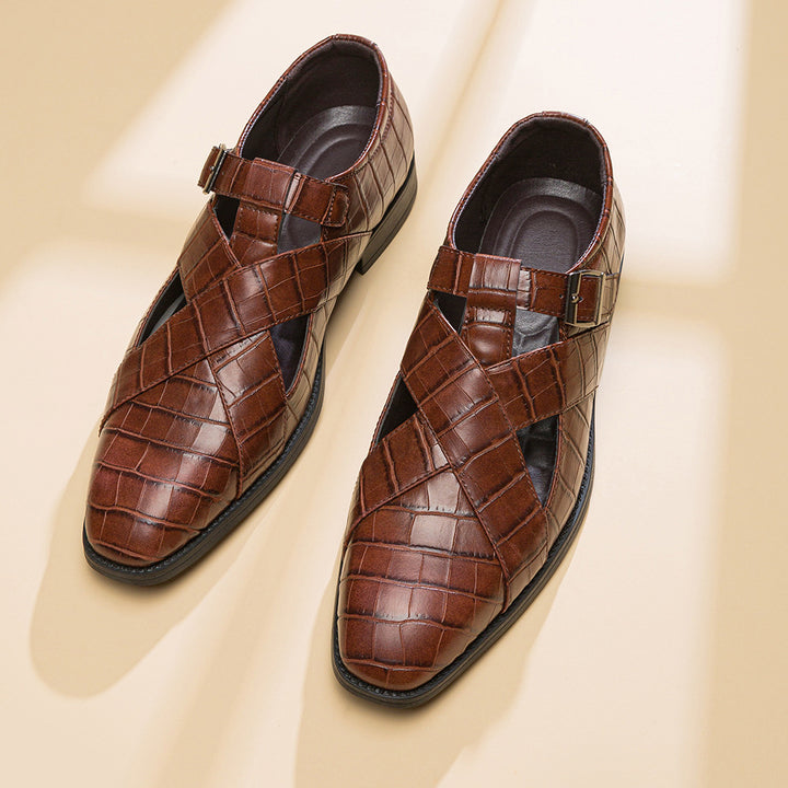 Brezo Leather Sandals