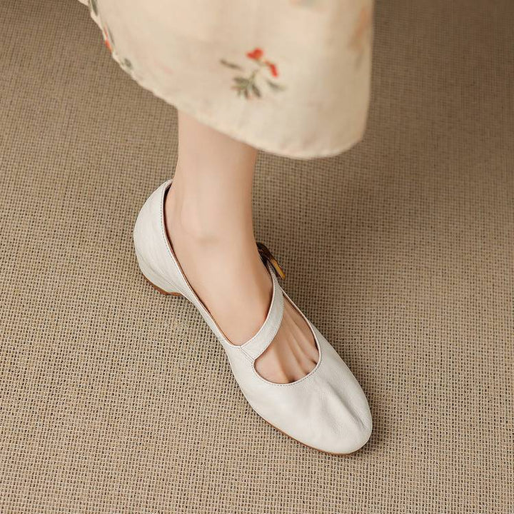 Givry Genuine Leather Heels