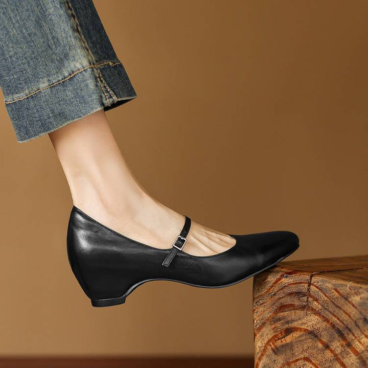 Ryla Genuine Leather Pumps