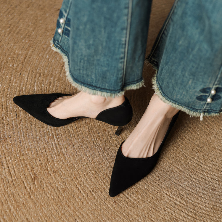 Avella Genuine Leather Heels