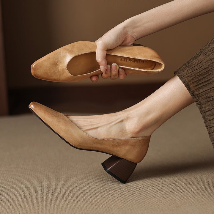 Zila Genuine Leather Heels