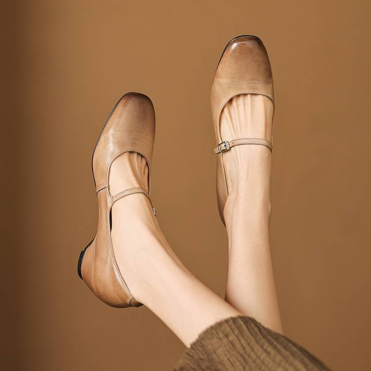 Ryla Genuine Leather Pumps