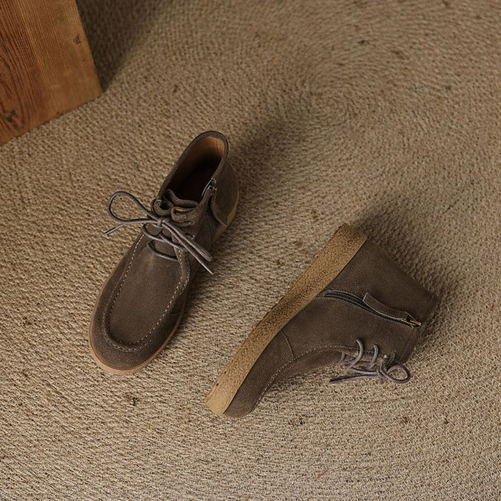 Silken Genuine Suede Boots