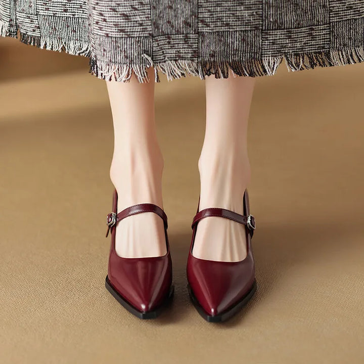 Maden Genuine Leather Heels