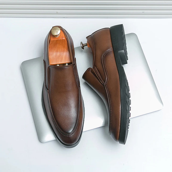 Mier Leather Loafers