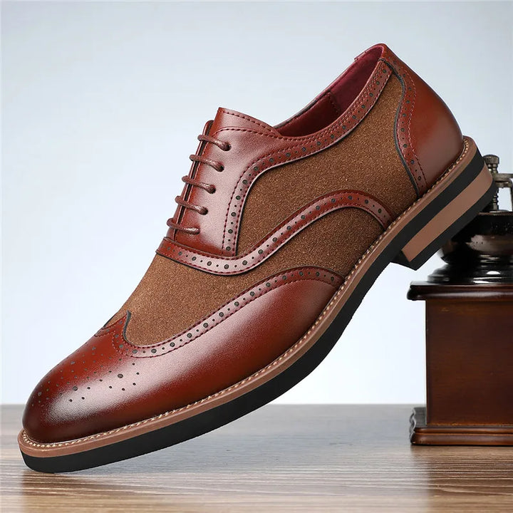 Corec Genuine Leather Oxfords