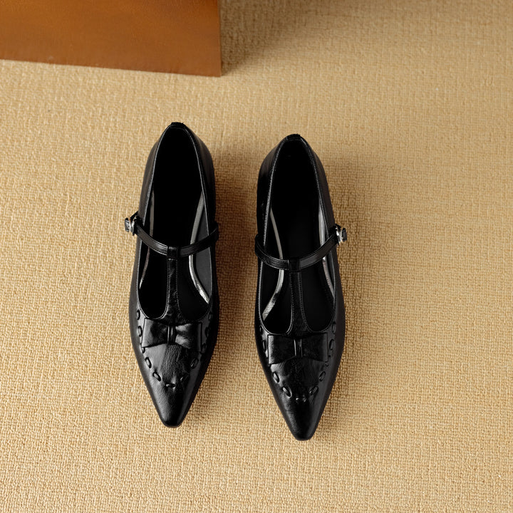 Darlyn Genuine Leather Pumps