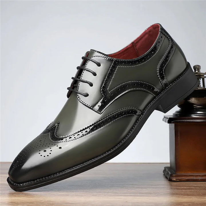 Tyron Genuine Leather Oxfords